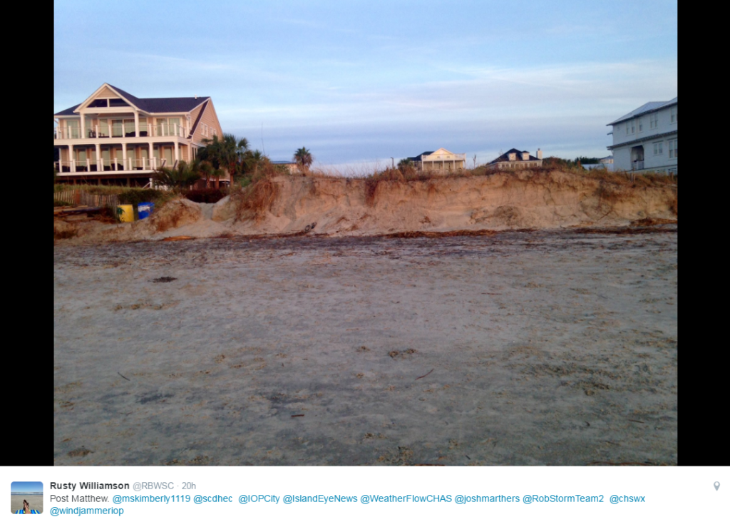 Storms Report Isle of Palms, SC MyCoast