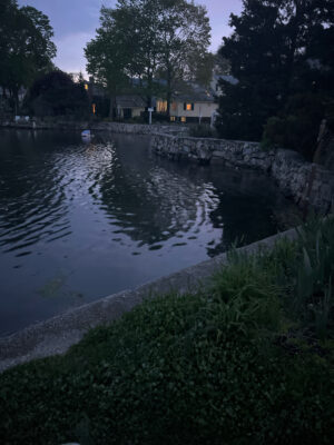 a body of water with a house in the background (MyCoast AI)