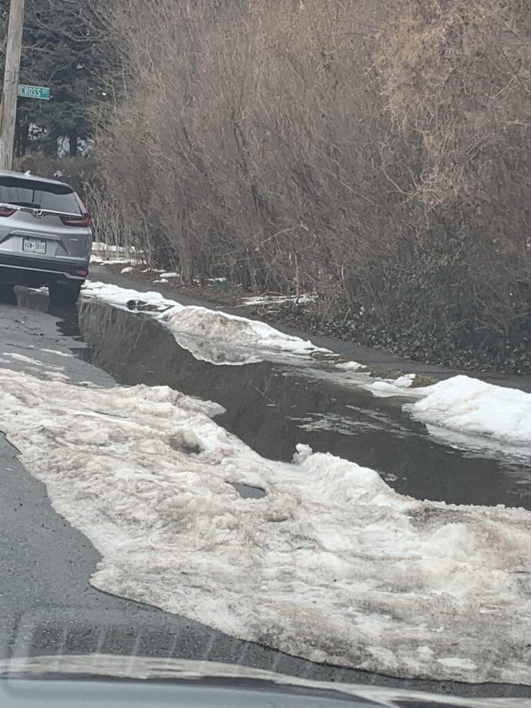 a car parked next to a river (MyCoast AI)