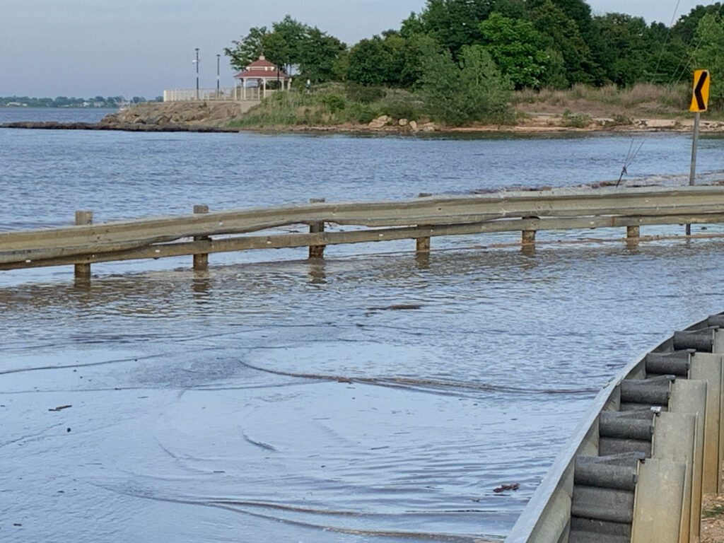 a wooden dock over water (MyCoast AI)