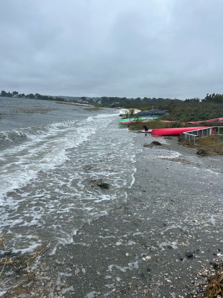 a river with boats on it (MyCoast AI)