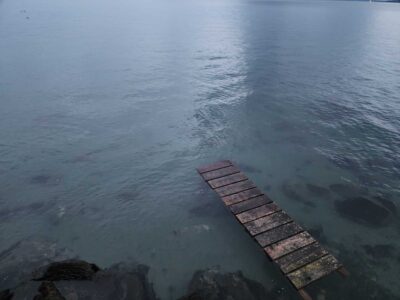a dock over water (MyCoast AI)