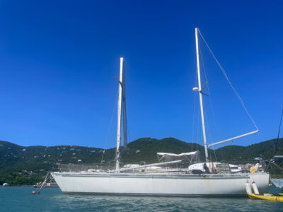 a boat on the water (MyCoast AI)