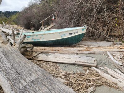 a boat on a dock (MyCoast AI)