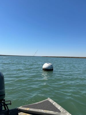 a boat on the water (MyCoast AI)