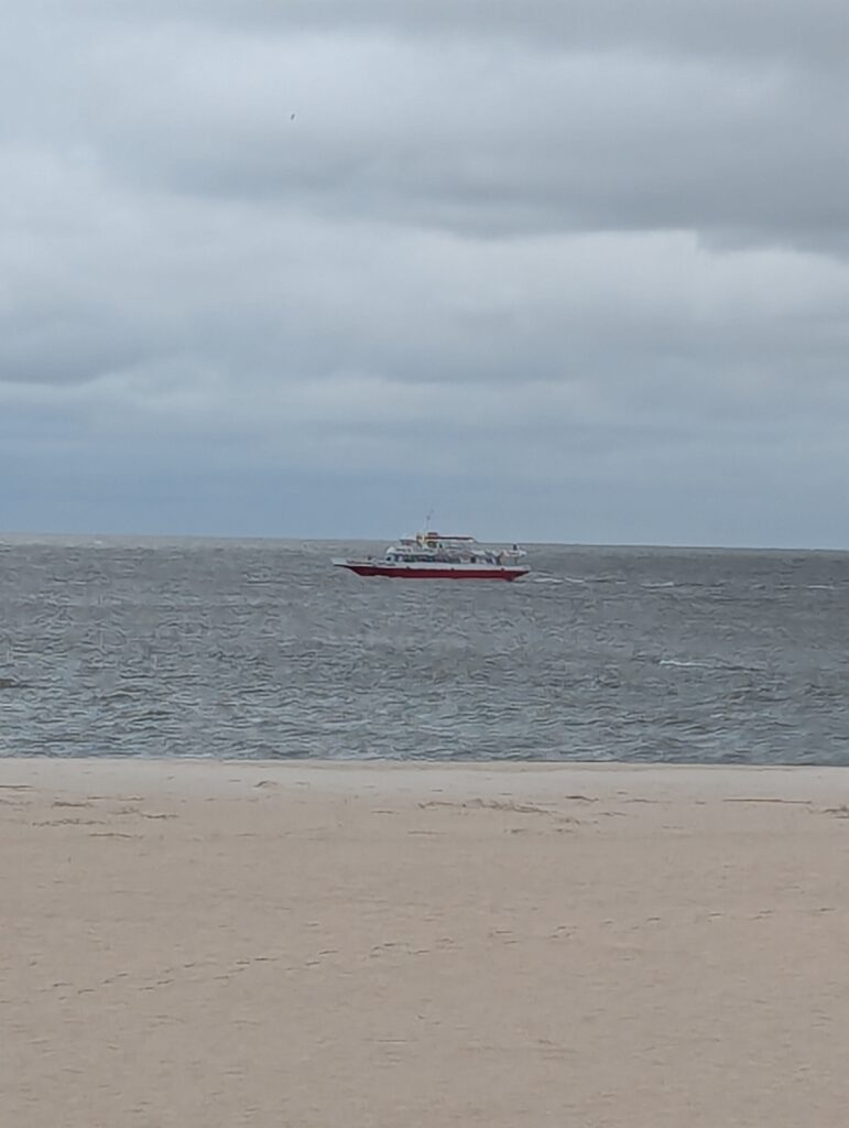 a boat in the water (MyCoast AI)