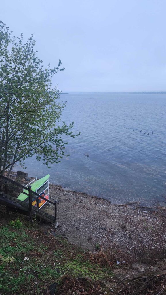 a boat on the water (MyCoast AI)