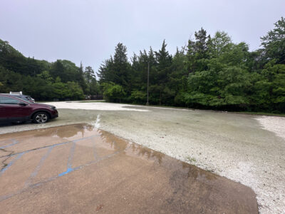 a car parked on a road (MyCoast AI)