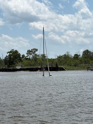 a boat on the water (MyCoast AI)
