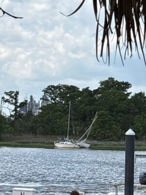 a sailboat on the water (MyCoast AI)