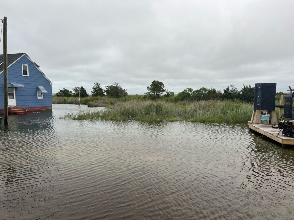 a boat on a river (MyCoast AI)