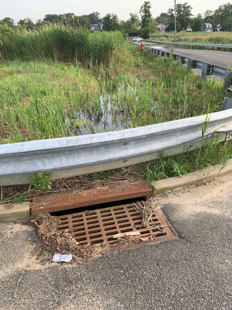 a pipe in the ground (MyCoast AI)