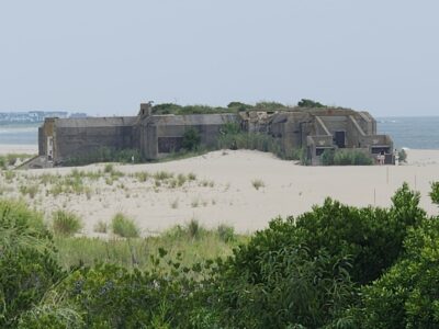 a building on a beach (MyCoast AI)