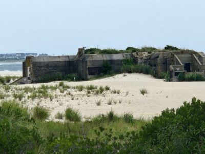 a building on a beach (MyCoast AI)