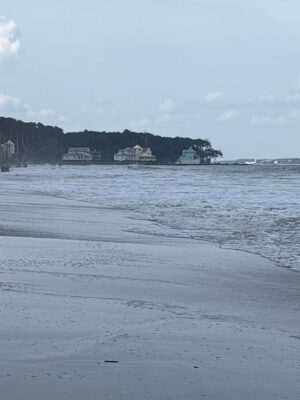 a beach with houses on it (MyCoast AI)