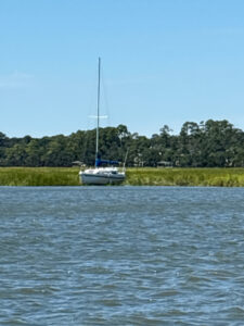 a boat on the water (MyCoast AI)