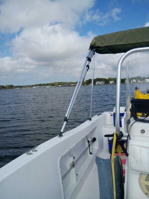 a boat on the water (MyCoast AI)