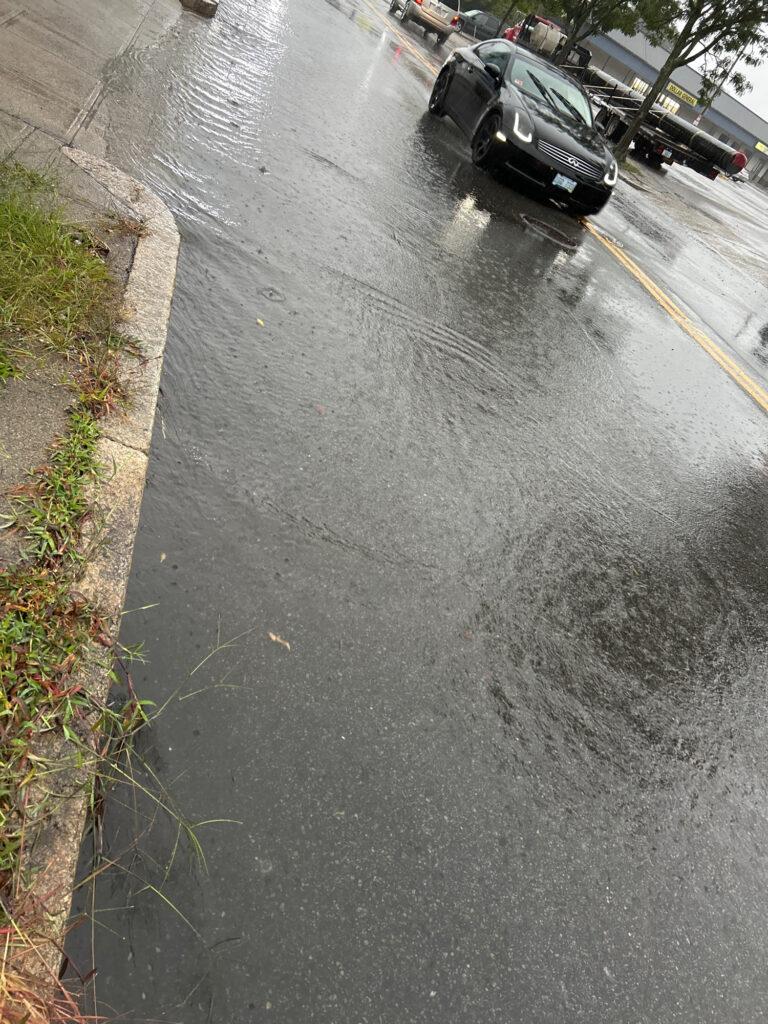 a car on a road (MyCoast AI)