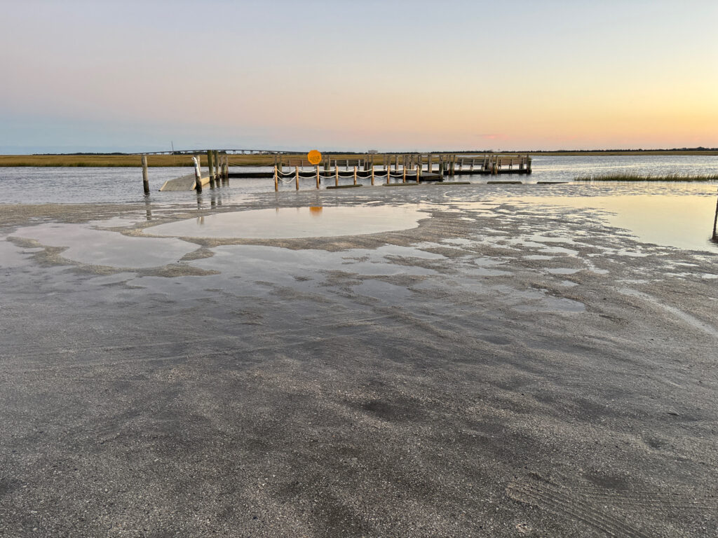 a pier over a body of water (MyCoast AI)